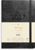 A6 Forma Deluxe ugekalender tv&aelig;rf. sort kunstskind 2027 - 27201400
