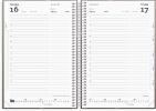 Dagkalender m&oslash;nstret karton 2027 - 27208020