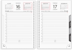 Dagkalender hvid PP-plast 2027 - 27210010