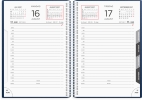 Dagkalender bl&aring; PP-plast 2027 - 27210020
