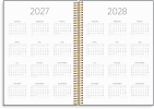Organizer & Notes A5 ugekalender 2027 - 27226500