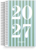 Mini dagkalender m/4 illu. PP-plast 2027 - 27230500