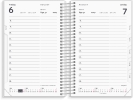 Mini dagkalender m/4 illu. PP-plast 2027 - 27230500