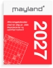 Broderikalender m/split og bagsidetekst 2027 -27241000