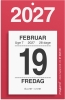 Lille afrivningskalender m/bagsidetekst 2027 - 27242000