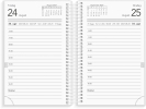 Basic mini dagkalender PP-plast 2027 - 27266000