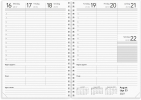 Basic ugekalender A5 PP-plast 2027 - 27267000