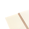 Notebook KOZO Premium A5 80g linieret navy 100 sider