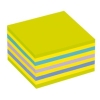 Blok Post-it Notes 2028NB 76x76 mm kubusblok neonbl&aring;/gr&oslash;n 