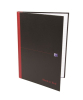 Notesbog Oxford Black n´Red A4 lin indbundet 96 blade