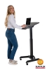 Easy desk mobil bord/talerstol 60x52 cm - gaslift 77- 113 cm 