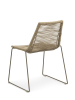 Spisebordsstol/havestol Maui stone alu/flet