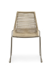 Spisebordsstol/havestol Maui stone alu/flet