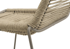 Spisebordsstol/havestol Maui stone alu/flet