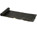 Affaldssække plastik sort 55my 700x1010mm med snøreluk