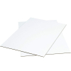 Skiltekarton 50x70cm 570g hvid