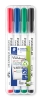 Whiteboardmarker Staedtler 301 WP4 ass. Lumocolor 1,0mm 4stk