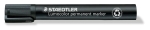 Marker STAEDTLER Lumocolor 352 permanent sort 2mm 352-9