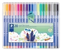 Marker Staedtler triplus ass. 323 SB20 20stk/s&aelig;t