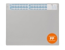 Skriveunderlag 650x480 mm med kalender og overflade pp 