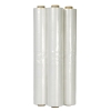Plastfolie 2m x 50m 100 my Lux klar Foldet 1 gang. Kernediameter: 76 mm