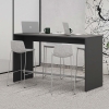 H&oslash;jbord Oslo 160x70cm h&oslash;jde 105cm antracit