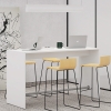 H&oslash;jbord Oslo 180x70cm h&oslash;jde 105cm hvid