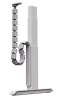 Kabelslange magnetisk alu til els&oslash;jle. H&oslash;jde 174,3 cm.