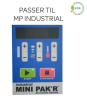 Folie til Mini Pakr luftpude maskine 200x130mm x 425m 30my / 3269 poser