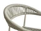 Havestol outdoor Trinidad med arml&aelig;n sand alu/flet
