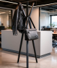 Stumtjener Durastore med 6 knager sort 