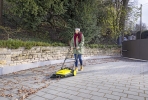 Fejemaskiner Karcher S 4 med opsamler 20 liter.
Max. kapacitet (m&sup2;/h) 1800m&sup2; Arbejdsbredde 510 cm