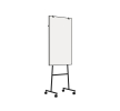 Whiteboard One mobile i sort Mål: 707 x 1960 x 500