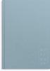 Notesbog Textile light blue linieret A5
