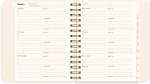 Life Planner Delicate Flowers 2027 - 93121727