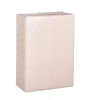 Gavepapir 57cm x 150m sand med guld stjerner. Coated papir