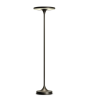 Gulvlampe LED sort 140 cm med ledning