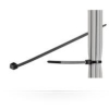 Kabelstrips 3,5x203mm sort /100 stk.  MicroConnect