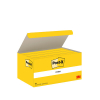 Post-it blok 653 gul 38x51mm 100bl 3M 