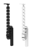 Kabelslange magnetisk hvid til els&oslash;jle. H&oslash;jde 174,3 cm.