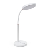 PLATINET Skrivebordslampe AURA LED 10W 65 LED USB-C, hvid