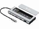 Sandberg USB-C 6in1 Travel Dock, SSD Case