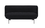 Softline loungesofa Joe lev. Stof: Vision black/grey