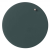 Glastavle magnetisk cirkel Ø25 cm mørkegrøn