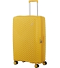 Kuffert&nbsp;AT Diablast Spinner 28" gul, med 4 hjul 