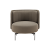 Softline loungestol Joe lav. Stof: Vision black/grey