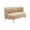 Softline loungesofa Joe lev. Stof: Vision black/grey