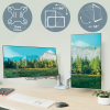 Leitz Ergo pladsbesparende dual monitor arm. Til 2 sk&aelig;rme