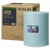 Industriaft&oslash;ring rulle Tork W1 Airlaid Sensitiv Cleaning 1-lag gr&oslash;n/bl&aring; 2750mm x 180m 190494