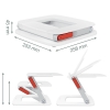 Leitz Ergo Cosy laptop riser hvid 